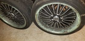 Used Staggered 18" Rims and Tires Lexani