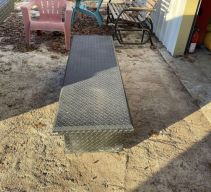 Truck tool box black