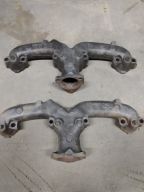 pair of 2.5 ram horn exhaust manifolds oem Corvette 350 four bolt main